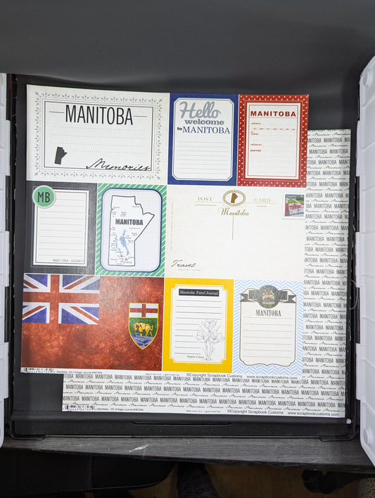 Manitoba DS Vintage JOurnal 12x12