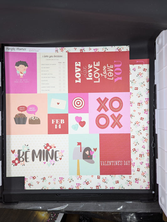 Valentines Day elements