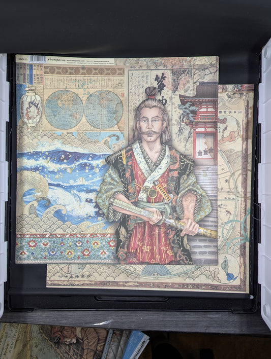 Stamperia Japan samurai