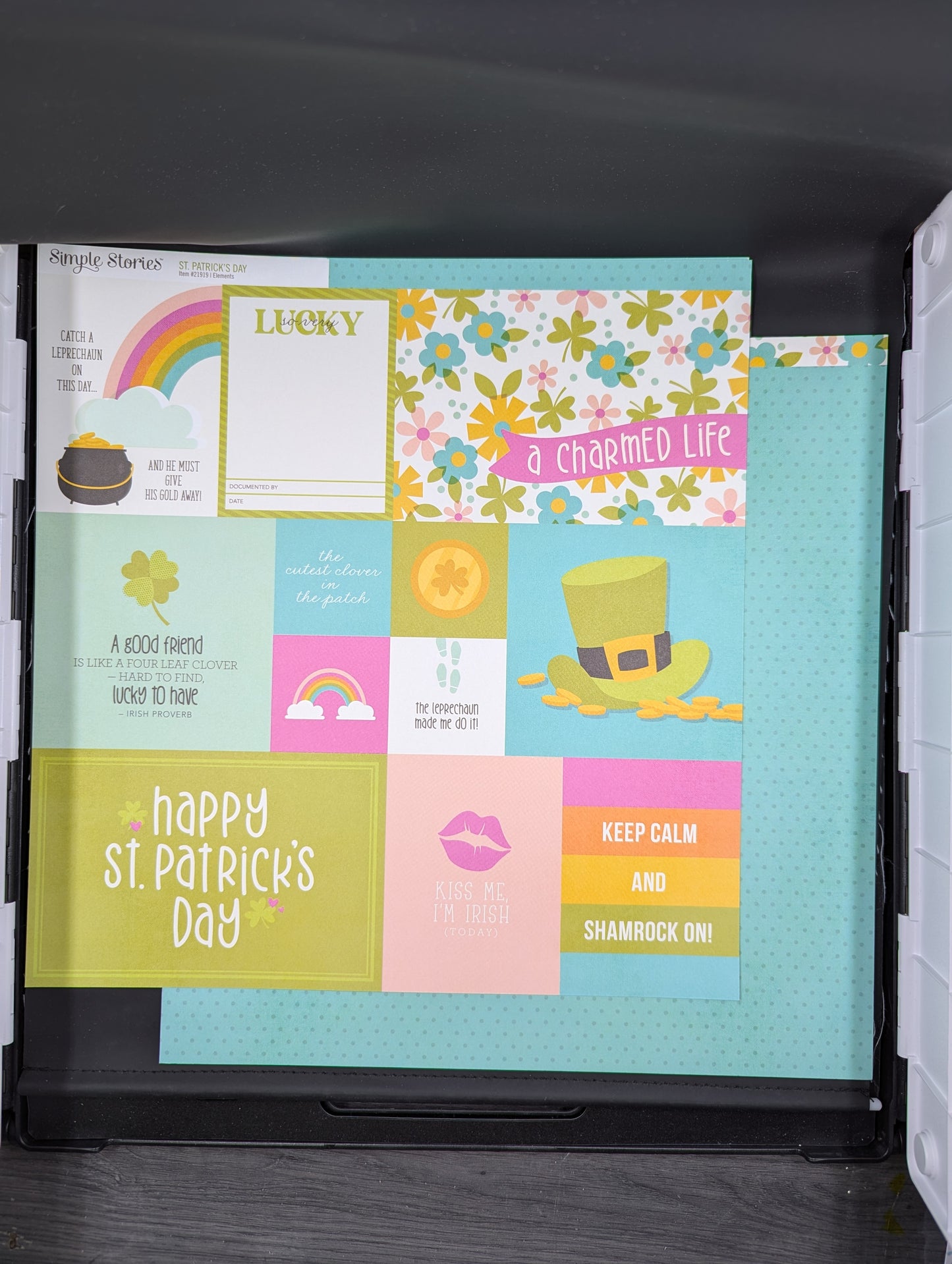St Patrick's day elements