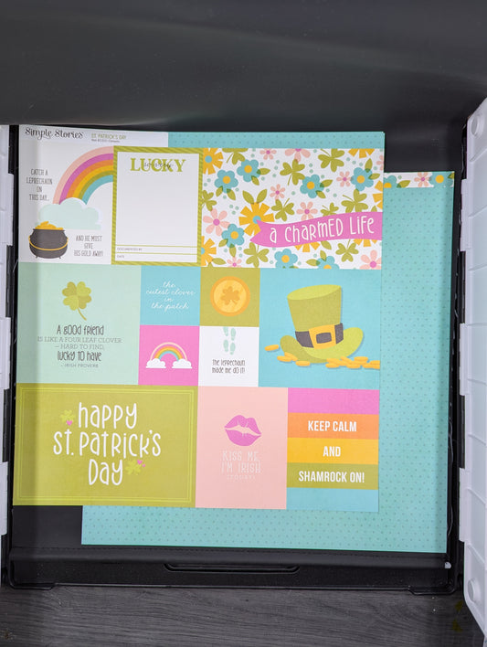 St Patrick's day elements