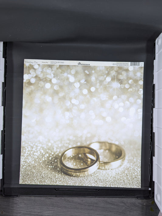 Wedding day rings