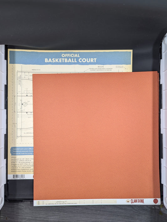 Basketball texture slam dunk