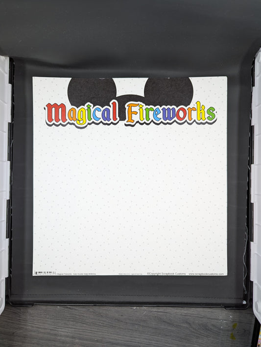 Magical fireworks