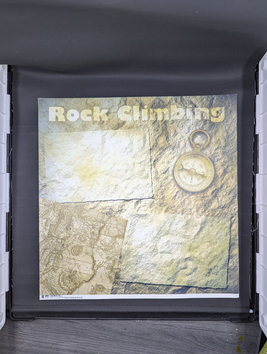 Rock climbing