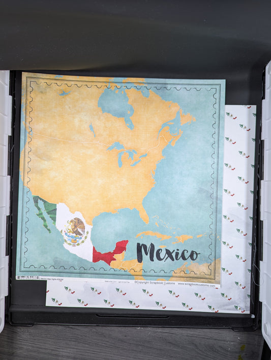 Mexico map sights