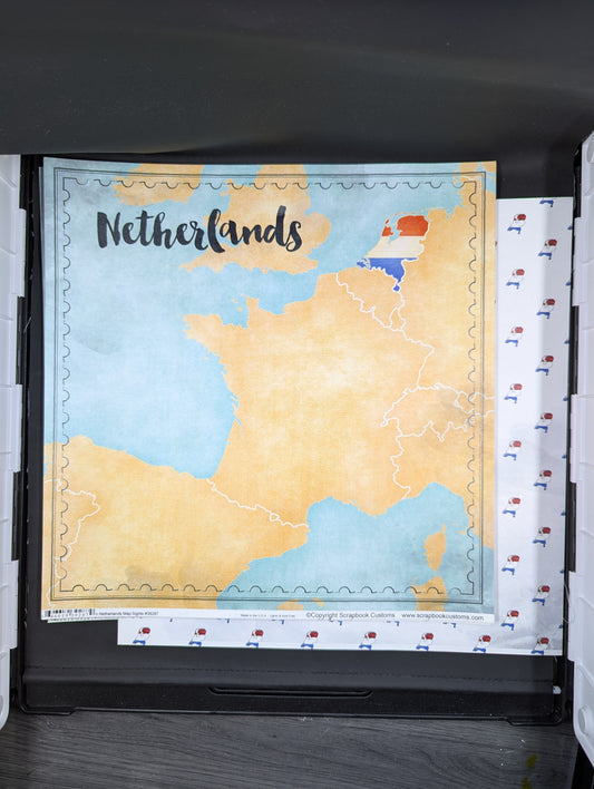 Netherlands map