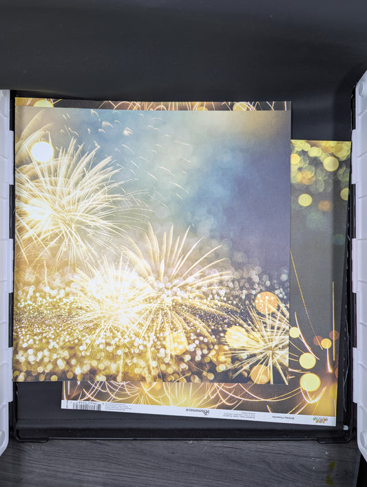 Birthday fireworks