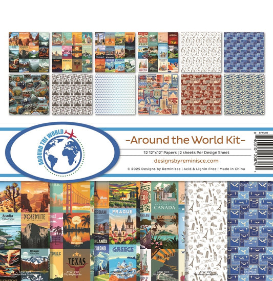 12X12 Collection Kit, Around the World
