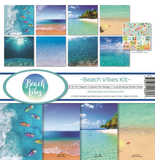 12X12 Collection Kit, Beach Vibes