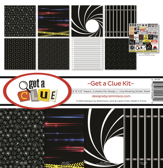 12X12 Collection Kit, Get a Clue