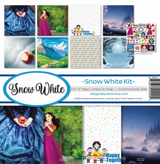 12X12 Collection Kit, Snow White
