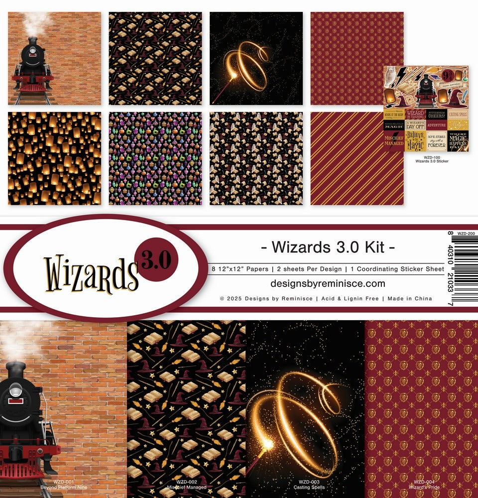 12X12 Collection Kit, Wizards 3.0