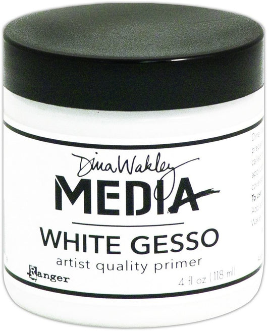 Dina Wakley MEdia Gesso, White (4oz)