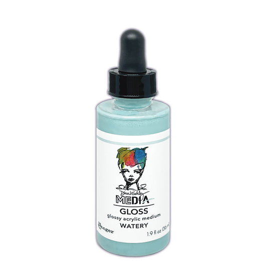 Dina Wakley MEdia Gloss, Watery