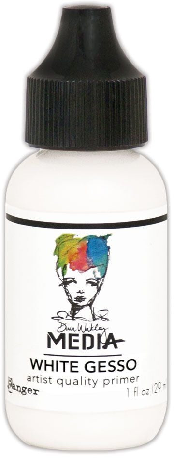 Dina Wakley MEdia Gesso, White (1oz)