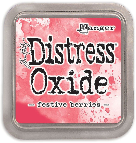 Distress Oxide Ink Pad, Festive Berries