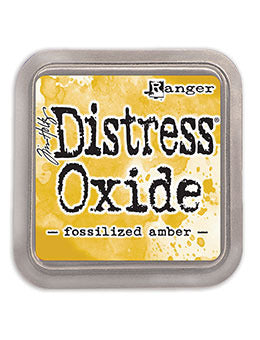 Distress Oxide Ink Pad, Fossilized Amber