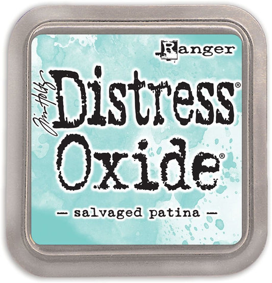 Distress Oxide Ink Pad, Salvaged Patina