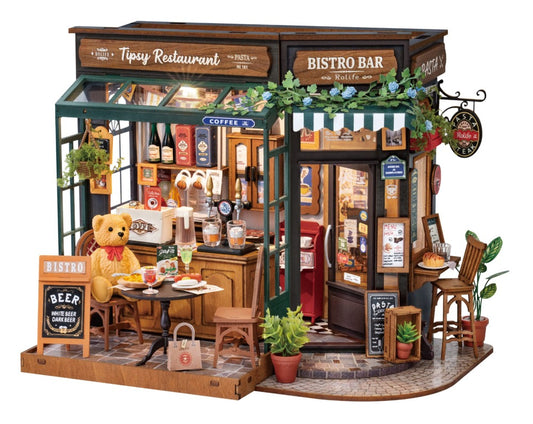 Rolife DIY Miniature Tipsy Restaurant