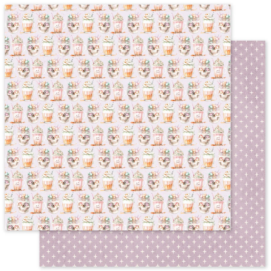 12X12 Patterned Paper, Sweet & Spooky Basics B