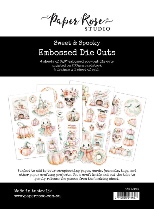 Embossed Die Cuts, Sweet & Spooky