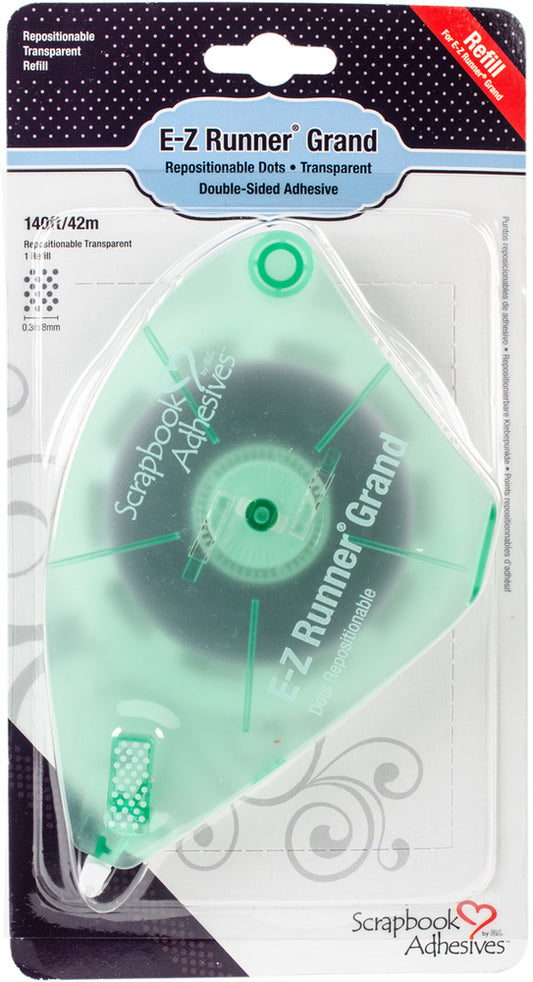 E-Z Runner Grand Refill, 140' Repositionable Dots