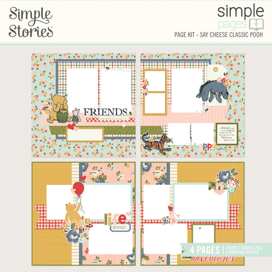 Simple Pages Page Kit, Say Cheese Classic Pooh