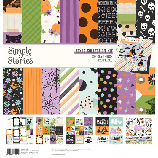 12X12 Collection Kit, Spooky Things