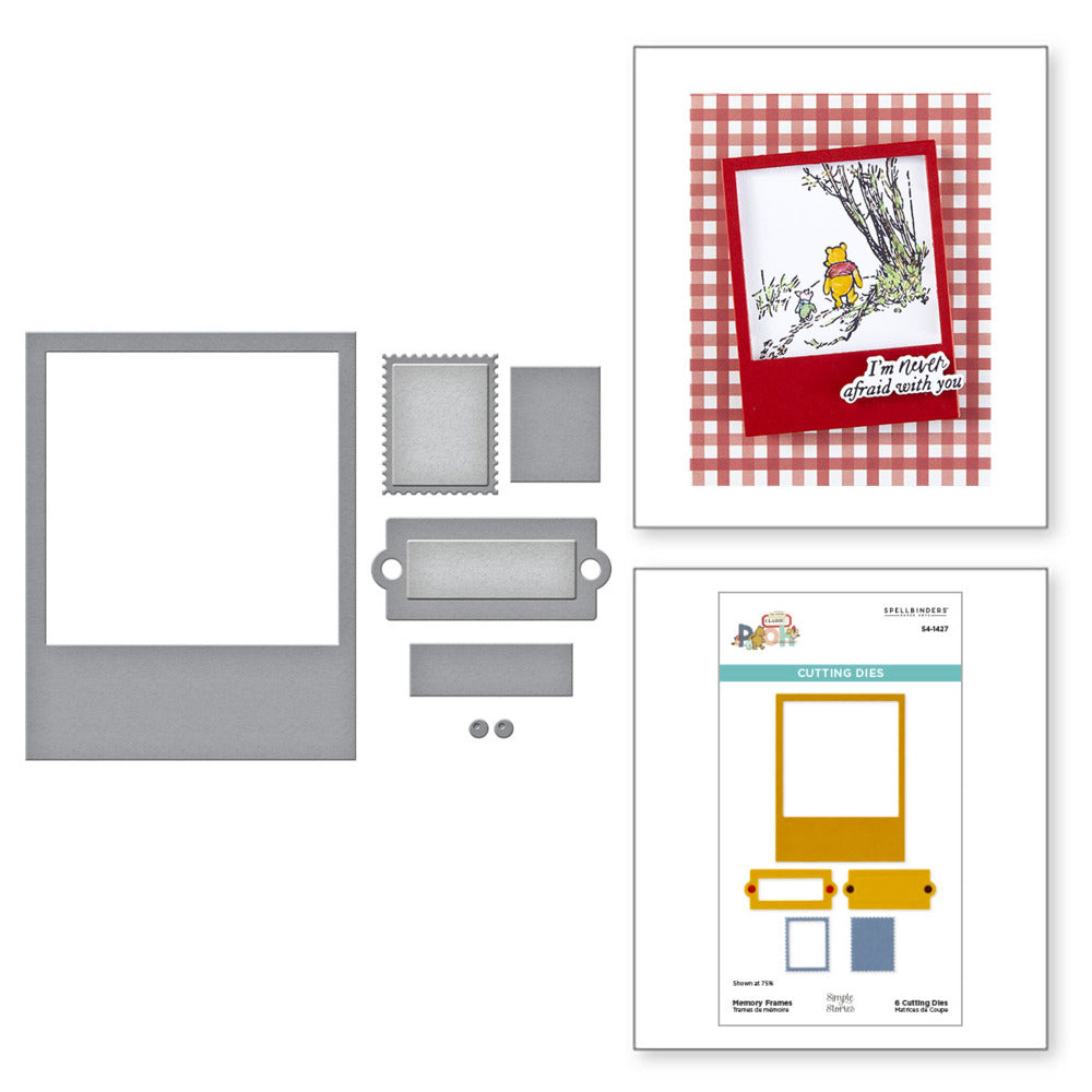 Die, Say Cheese Classic Pooh (Simple Stories) - Memory Frames