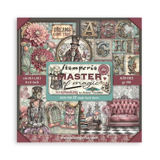 (8"X8") Maxi Paper Pad, Master of Magic