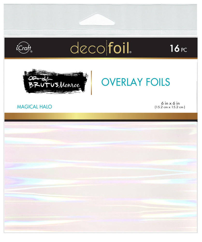 Overlay Foils, 6" x 6" - Magical Halo (16 Sheets)