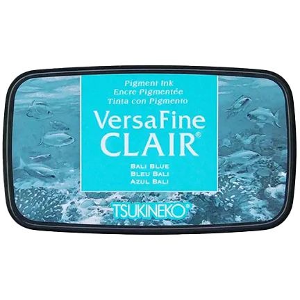 Versafine Clair Ink Pad, Bali Blue