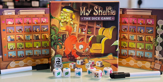 My shelfie the dice game