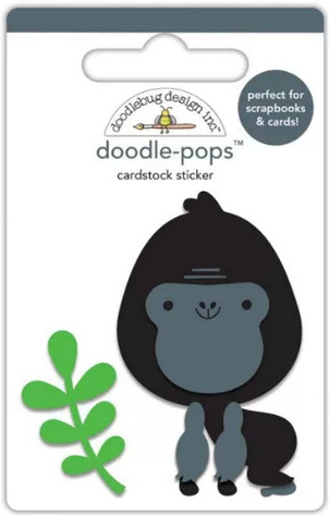 Doodlebug stickers gorilla