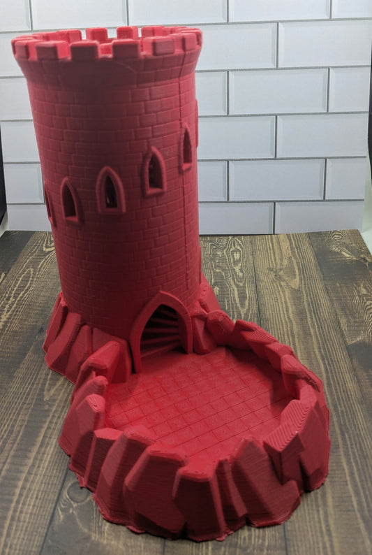 Big Red Dice Tower