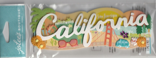 3D stickers California